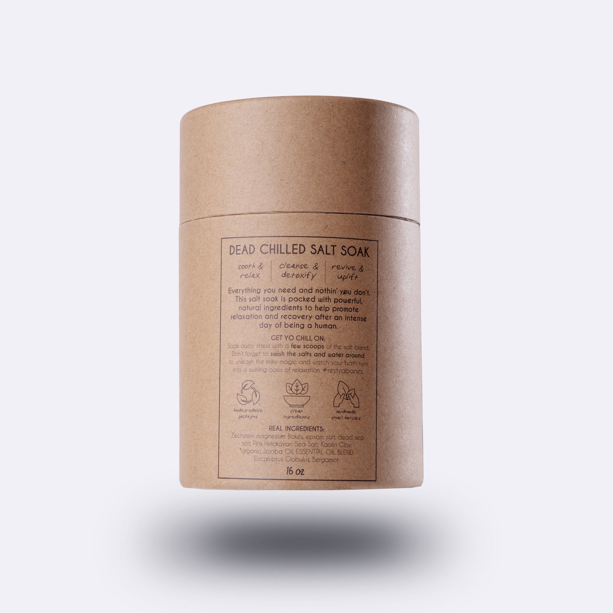 Dead Chilled Salt Soak Refill | Compostable Tube