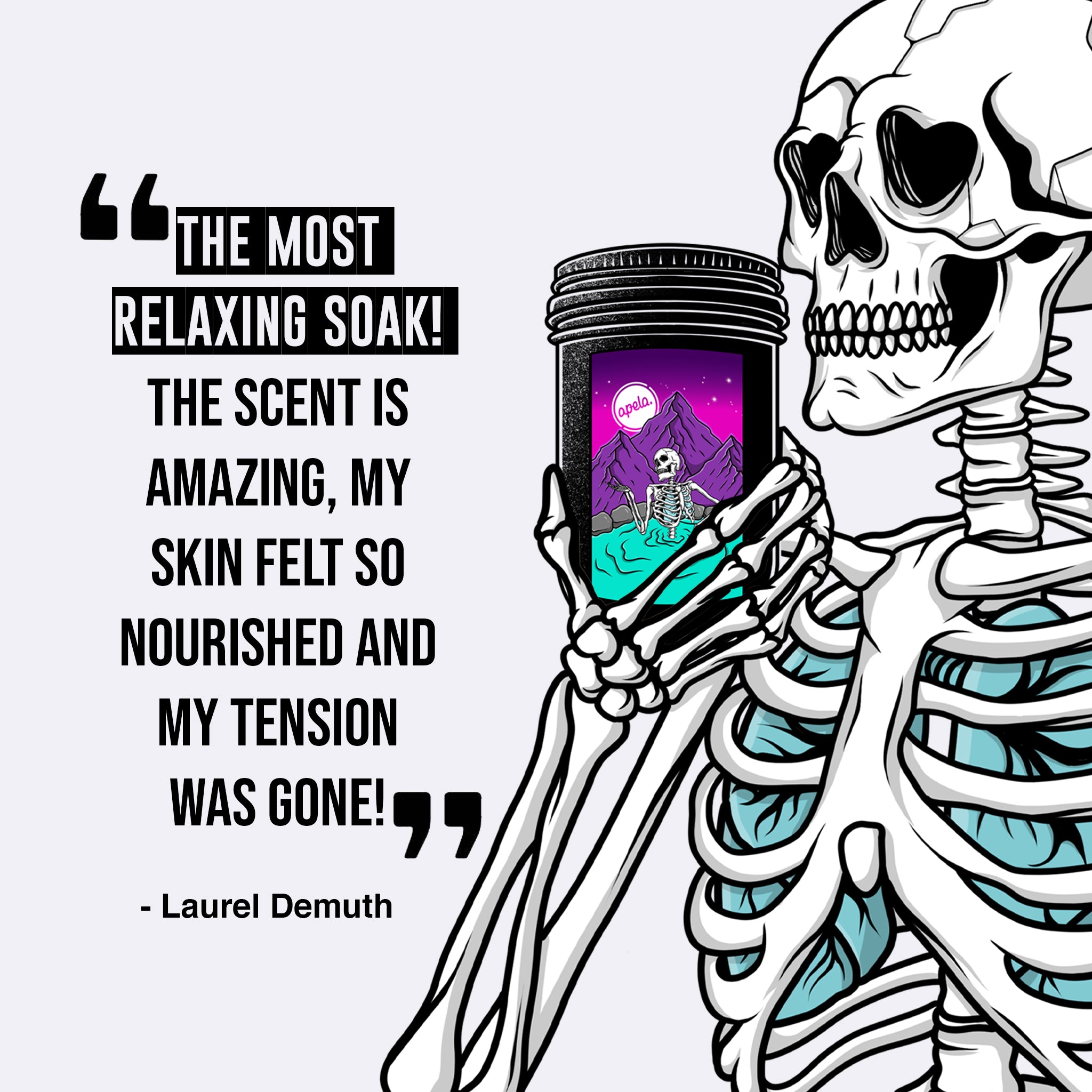 The Dead Chilled salt soak